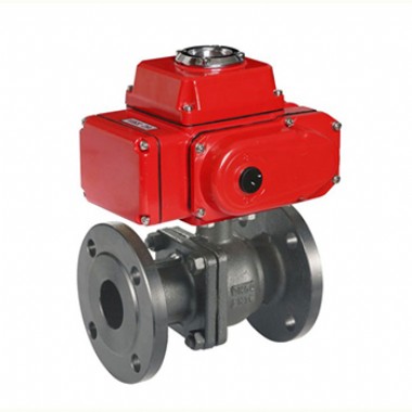 Electric Flanged Ball Valve